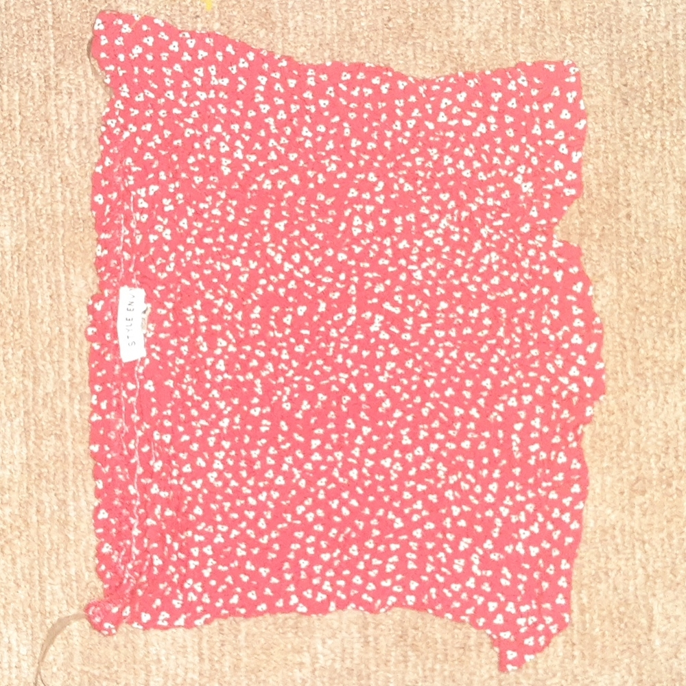 Tubed crop top
